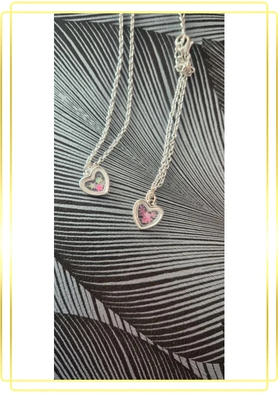 Conjunto de joias com corações – photo 3